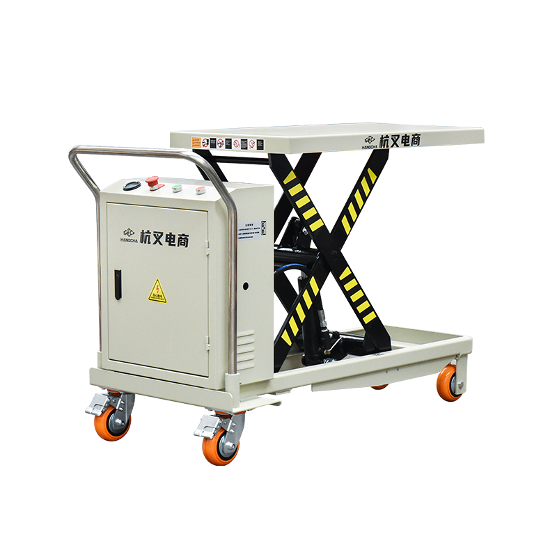 Tavolo elevatore a forbice semielettrico da 0,5 Ton