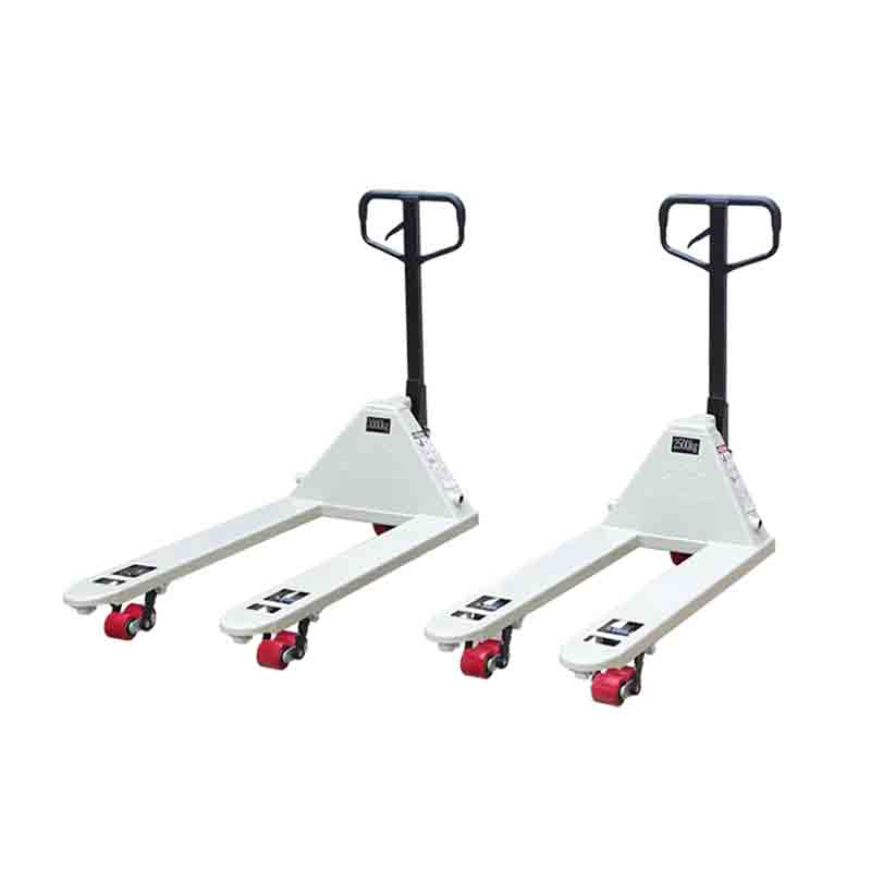 Transpallet manuale da 2,5 tonnellate con doppie ruote in PU