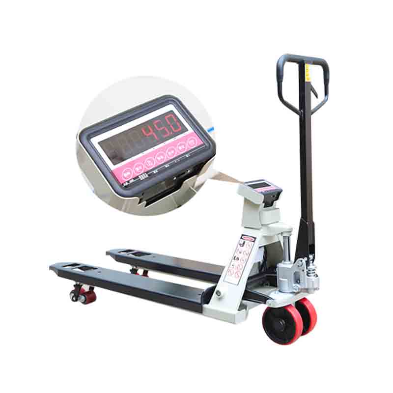 Transpallet idraulico manuale da 3 tonnellate con bilancia